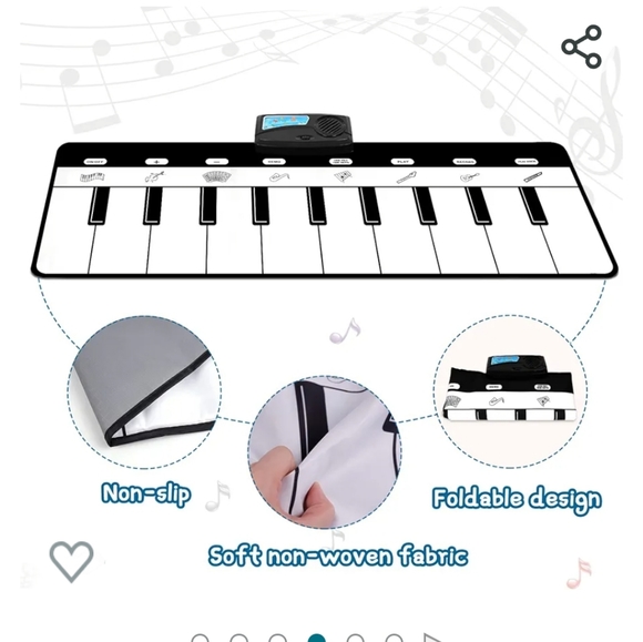 🐞3/33🐞 Foot piano - Picture 10 of 10